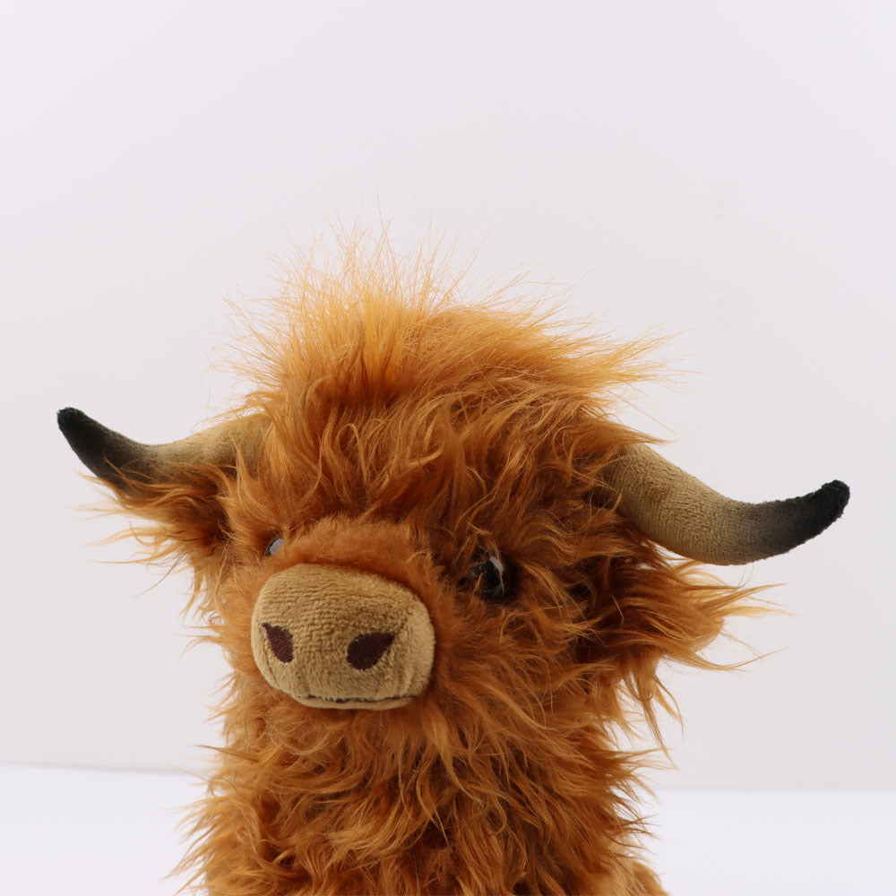 Highland Cow Plush Toy Stuffed Animal