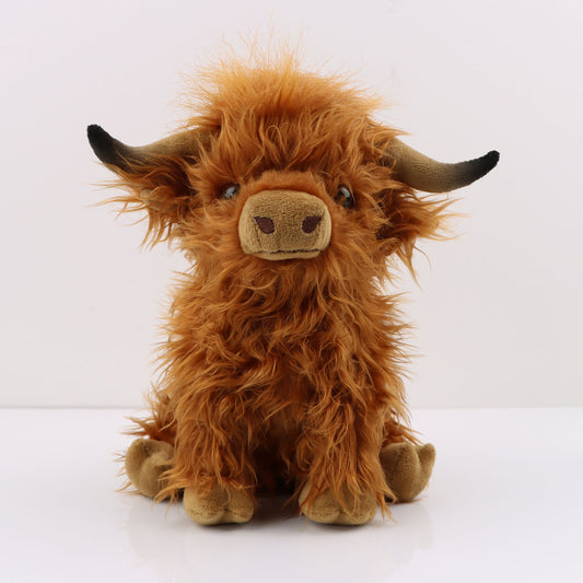 Highland Cow Plush Toy Stuffed Animal