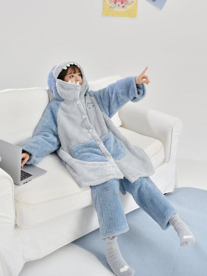 Cozy Shark Pajama Set
