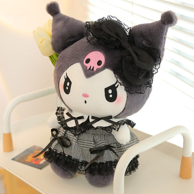 Gothic Kuromi Plush Toy Kawaii Plushie