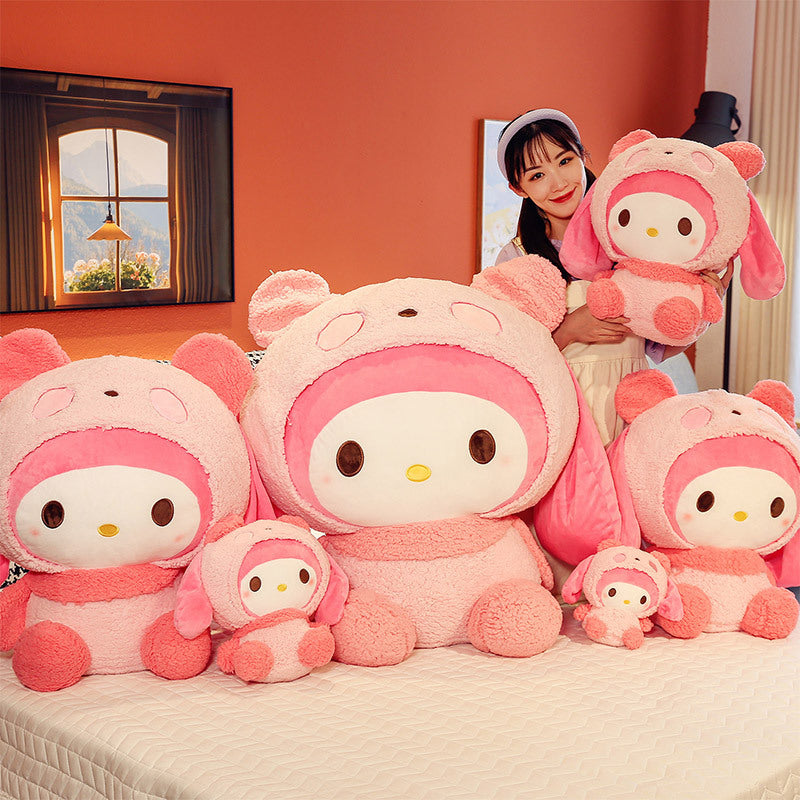 Pink Melody Plush Toy - Cute & Cuddly Anime Friend