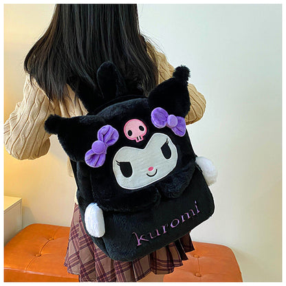Kuromi Plush Backpack