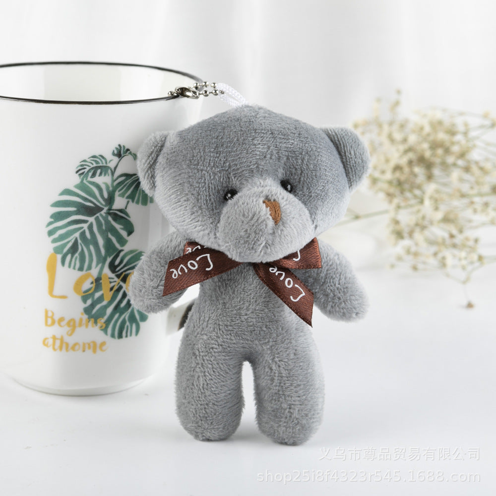 Plush Teddy Bear Keychain