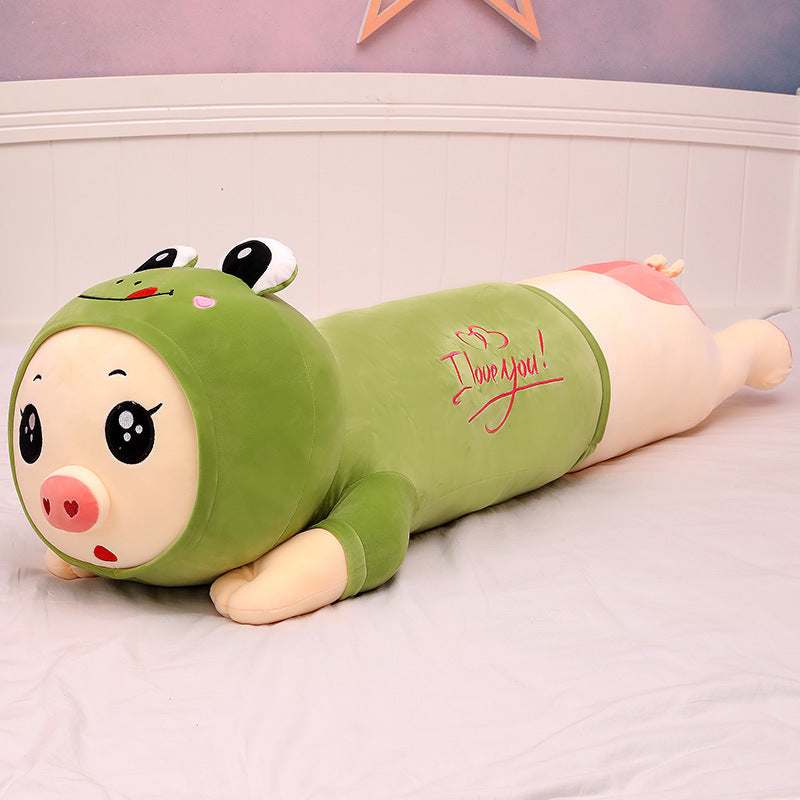 Undercover Pig Long Plush Toy