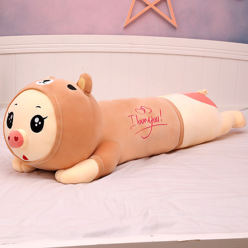 Undercover Pig Long Plush Toy