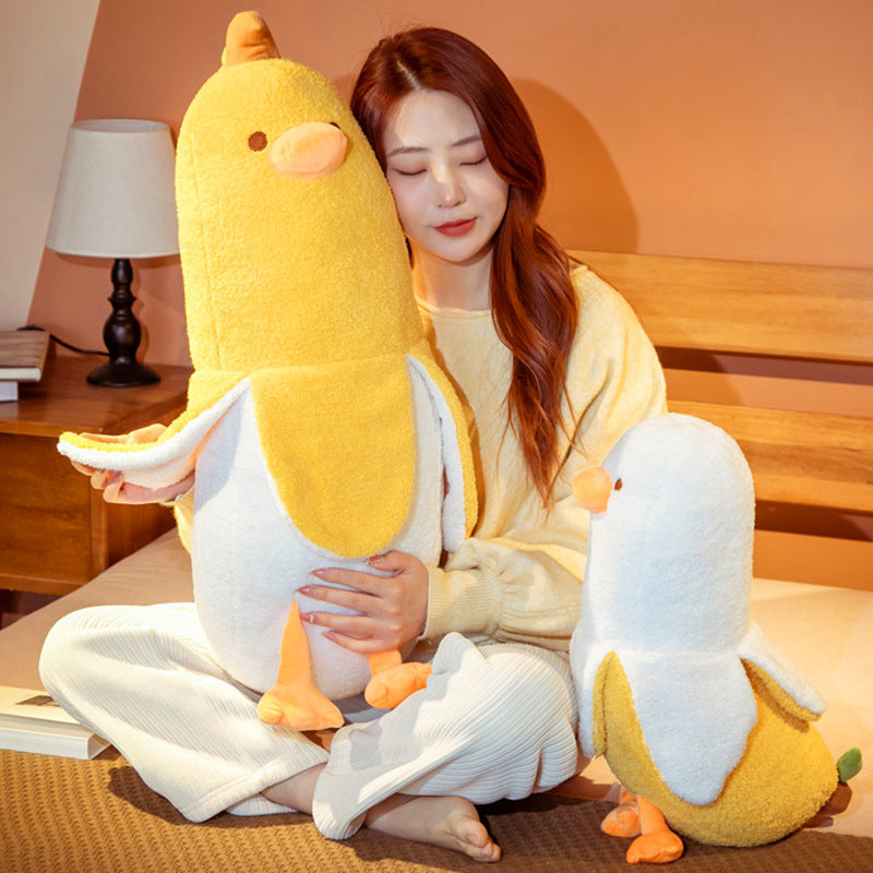 Banana Duck Plush Toy Stuffed Animal