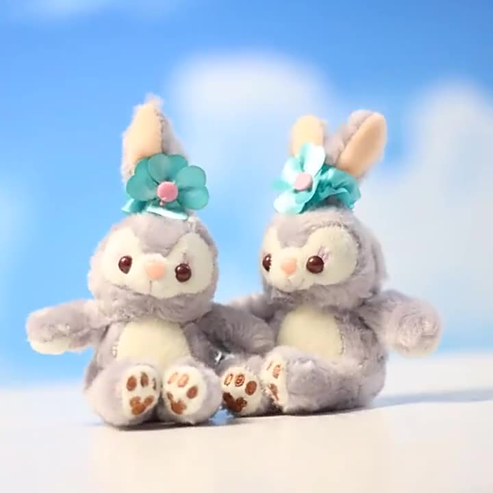 Bunny Plush Pendant Keychain
