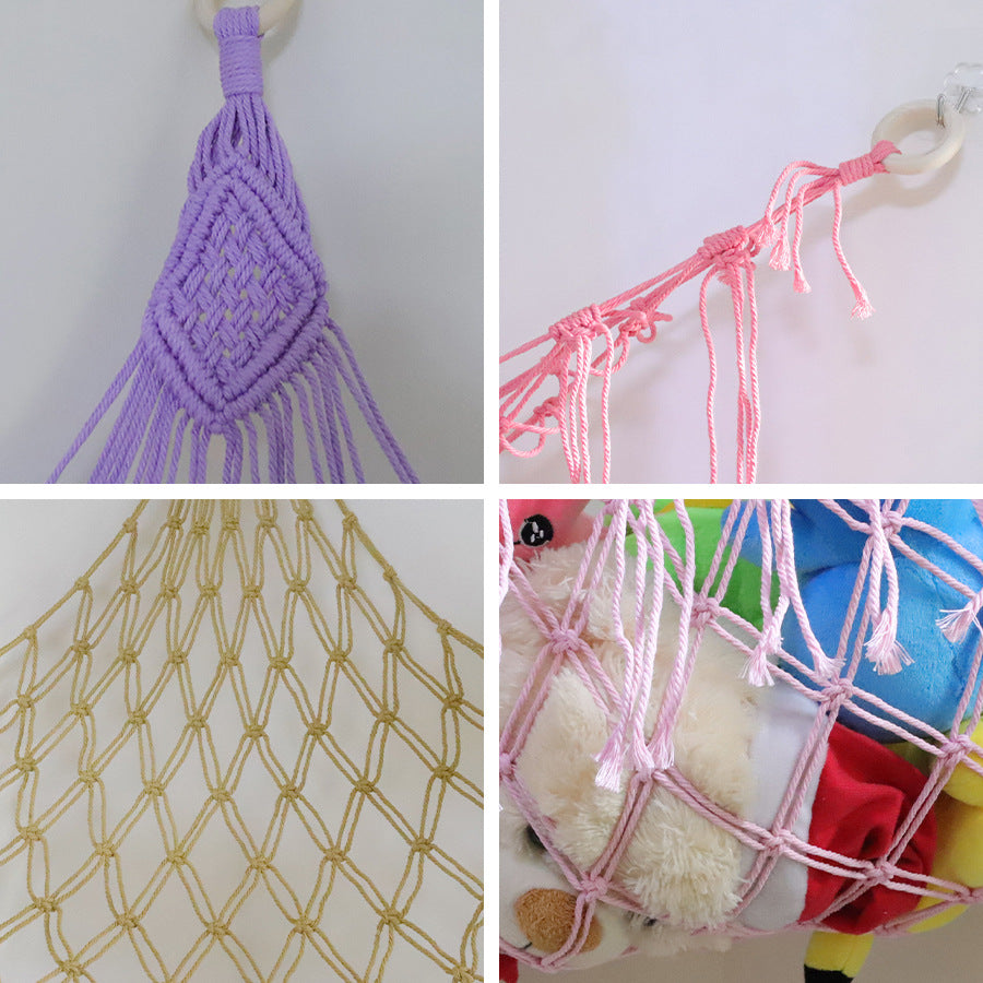 Toys Storage Net Triangle Hammock