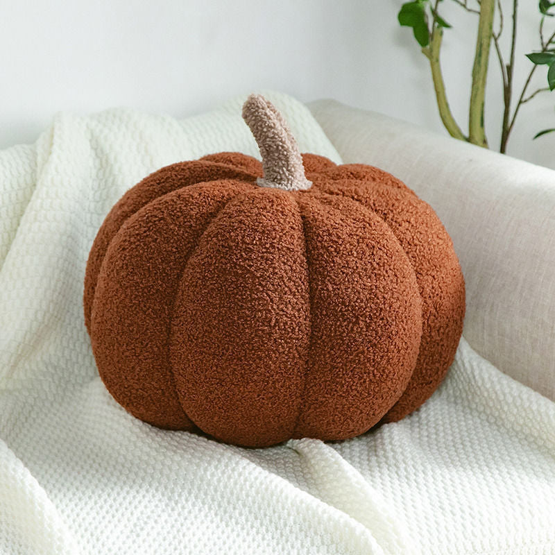 Soft Pumpkin Plush Cushion