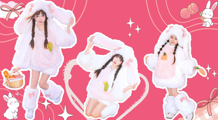 Fluffy Bunny Suit: The Cutest Outfit You'll Ever Wear! – Big Squishies