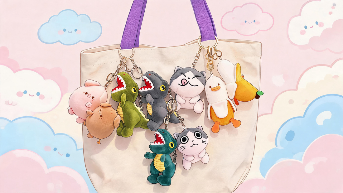 Plush Keychains Are Taking Over Bags in 2026 | Cute Bag Charm Trend