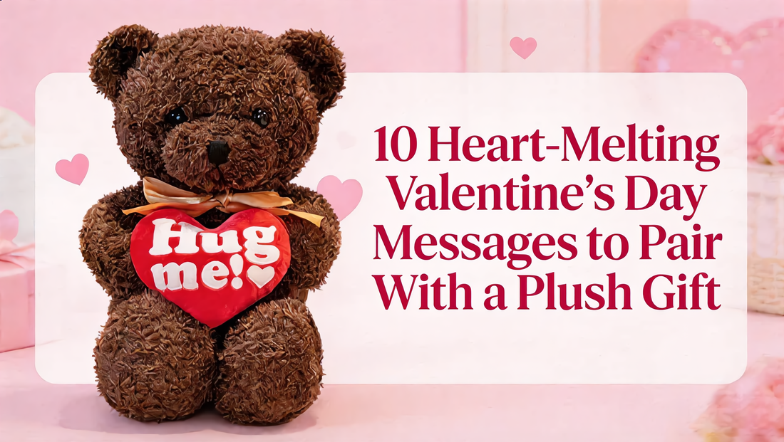 10 Heart-Melting Valentine’s Day Messages to Pair With a Plush Gift