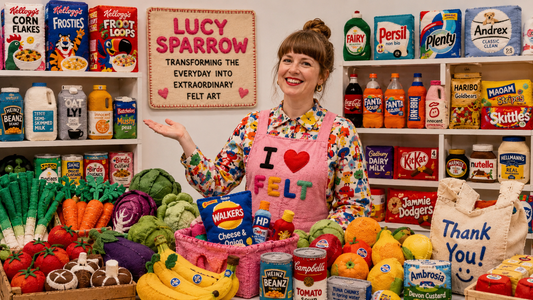 Lucy Sparrow and the Wonderful World of Felt: When Everyday Objects Become Plush Art