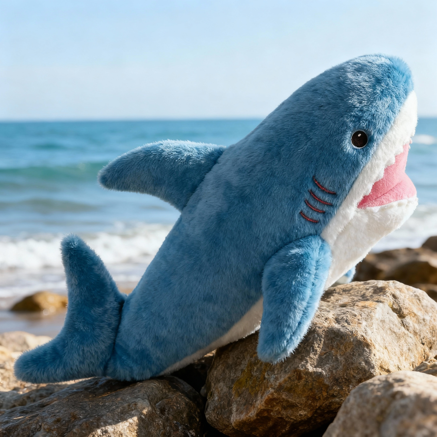 Shark Plush Toy Cute Cuddly Stuffed Shark