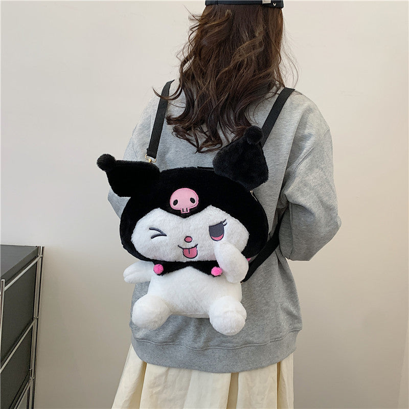 Kuromi Plush Backpack