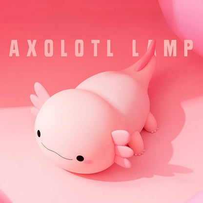 Axolotl Night Light Kawaii Axolotl Light With Soft Glow