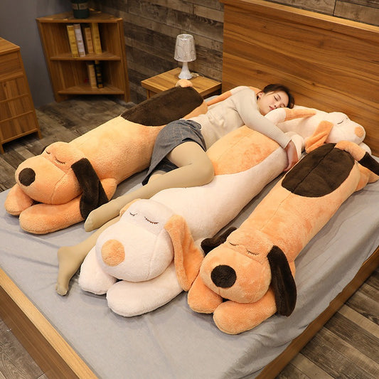 Long Dog Plush Sleepy Cute Puppy Plush Toy