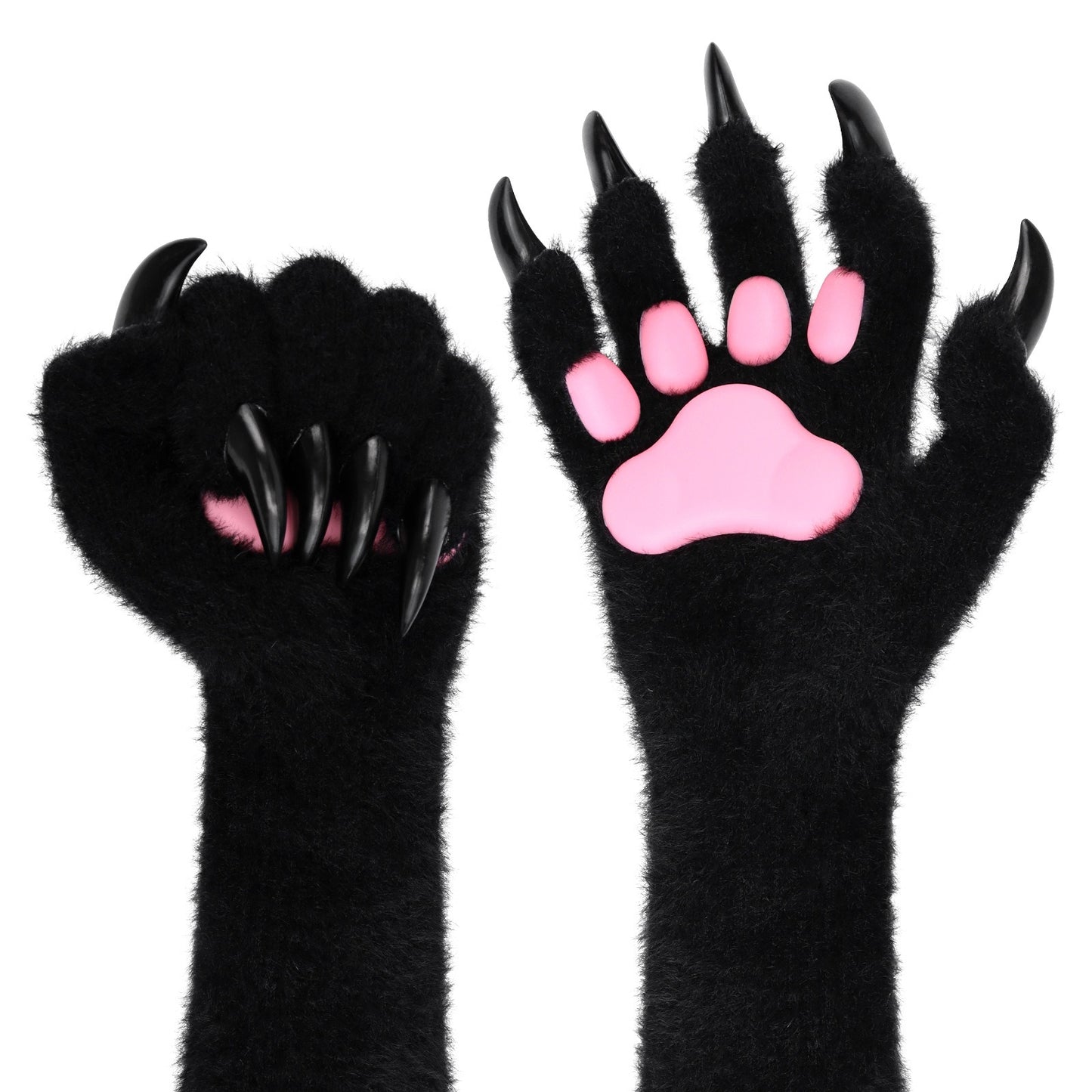 Nail Gloves Plush Long Cat Claw Cosplay Fursuit