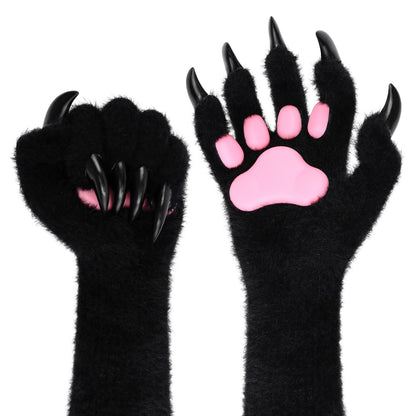 Nail Gloves Plush Long Cat Claw Cosplay Fursuit