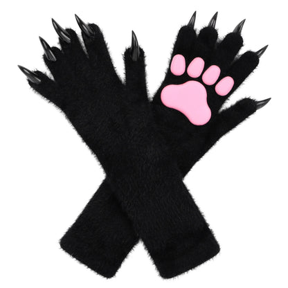 Nail Gloves Plush Long Cat Claw Cosplay Fursuit