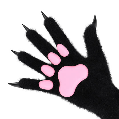 Nail Gloves Plush Long Cat Claw Cosplay Fursuit