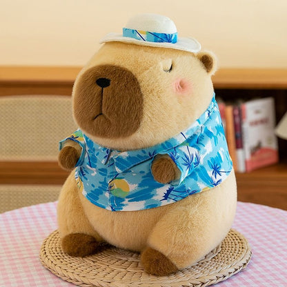 Beach Capybara Plush Beach Theme Plush Toys