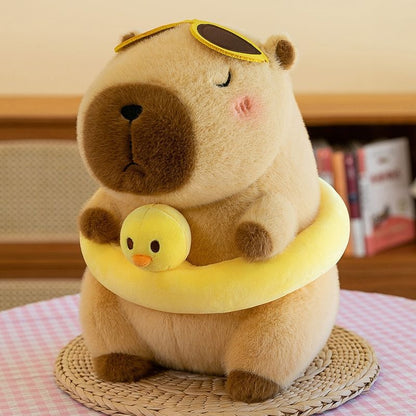 Beach Capybara Plush Beach Theme Plush Toys