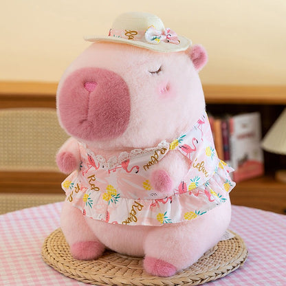 Beach Capybara Plush Beach Theme Plush Toys