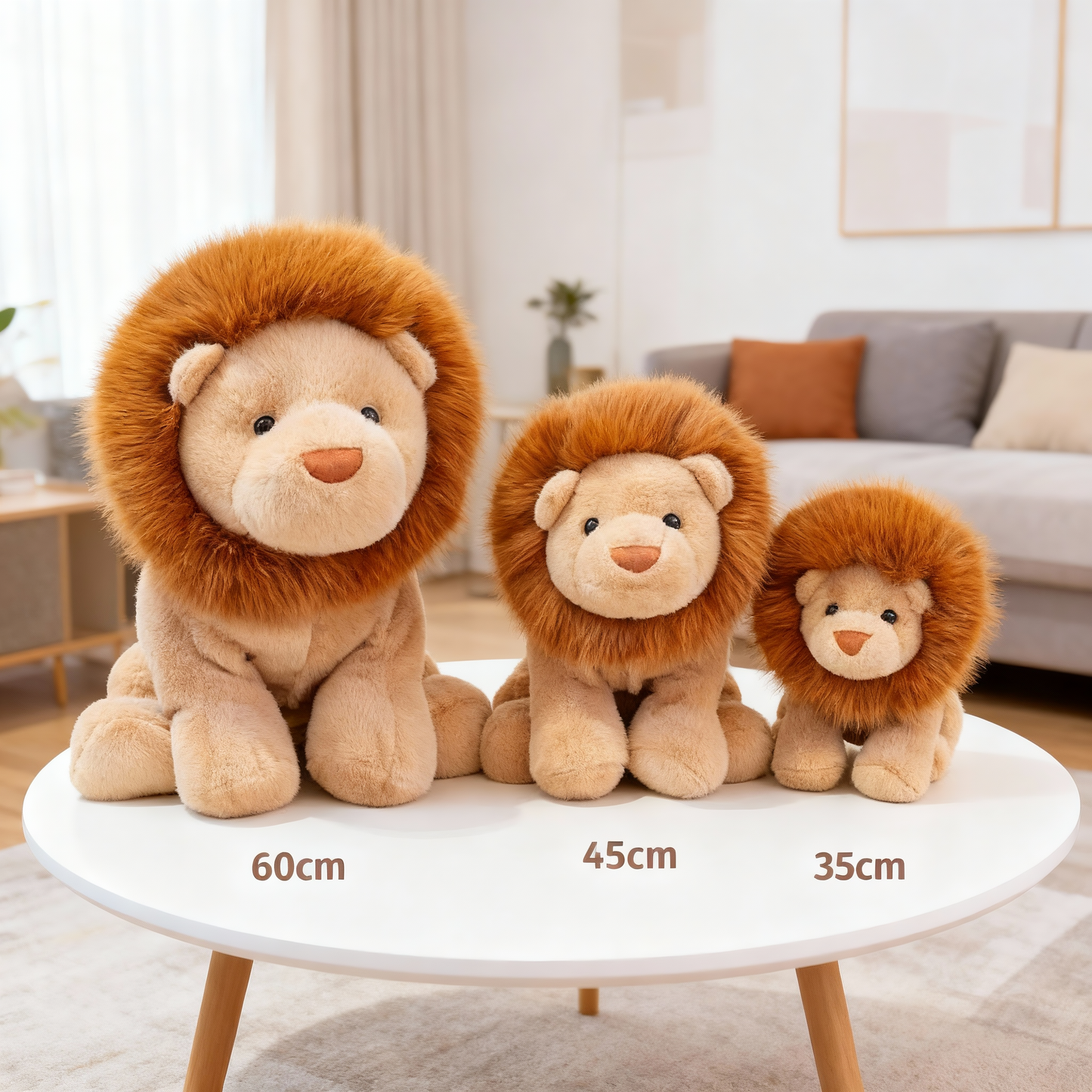 Lion Plush Kawaii Stuffed Animal Plush Toy