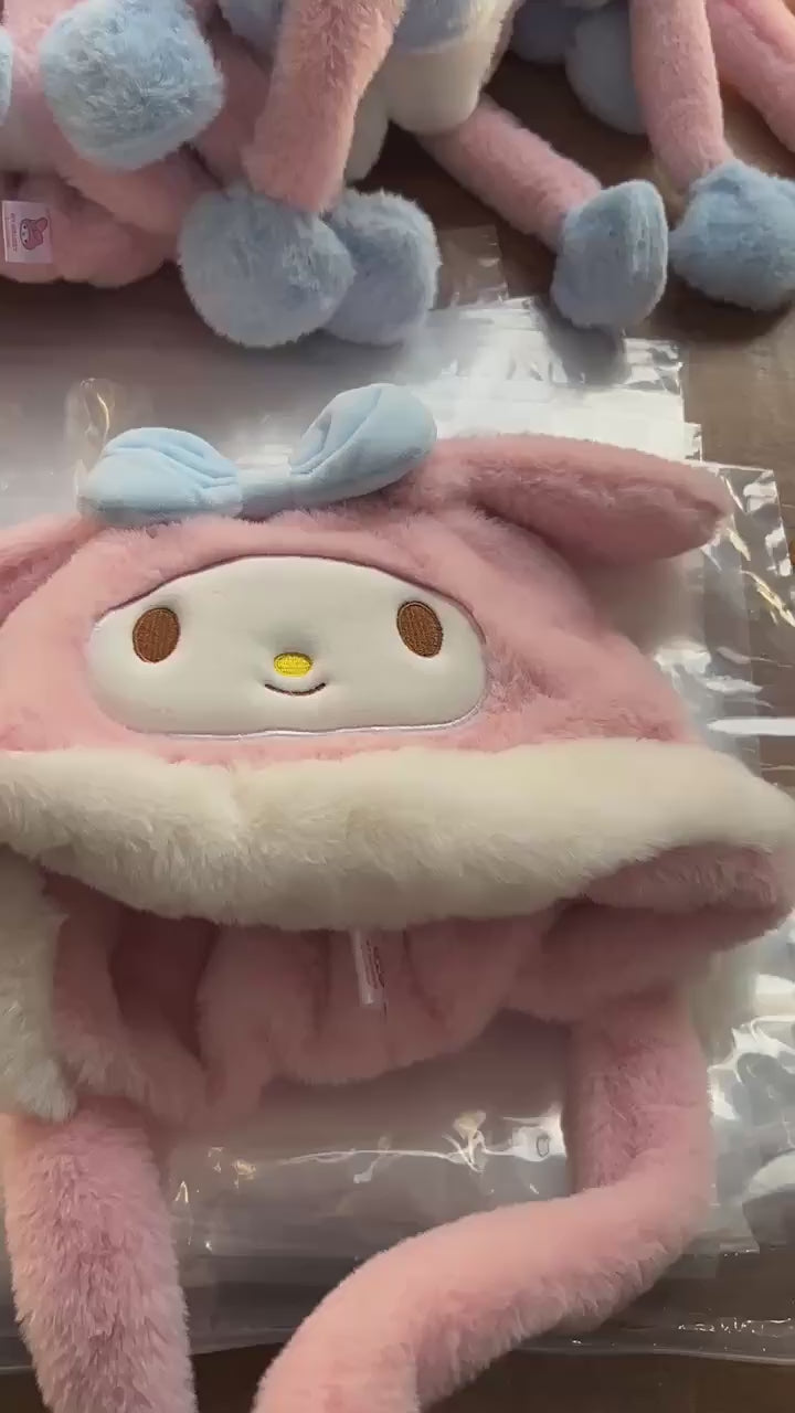 My Melody Jumping Hat | Plush My Melody Hat – Big Squishies