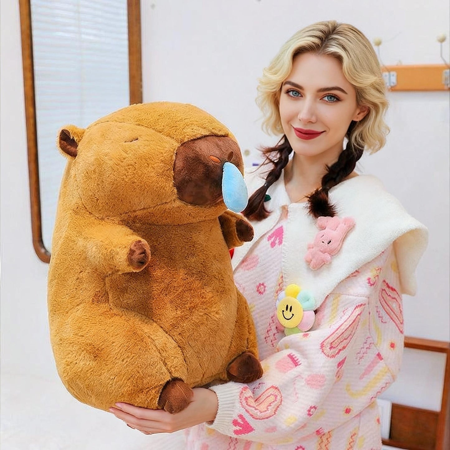 Runny Nose Capybara Plush Toy