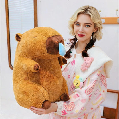 Runny Nose Capybara Plush Toy
