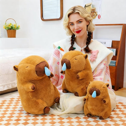 Runny Nose Capybara Plush Toy