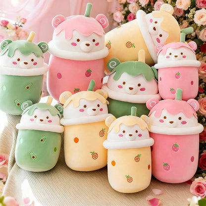 Boba Milk Tea Cartoon Plush Toy