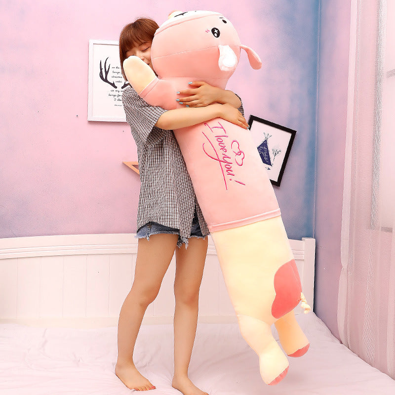 Undercover Pig Long Plush Toy