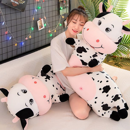 Squishy Milk Cow Plush Toy Stuffed Animals Doll