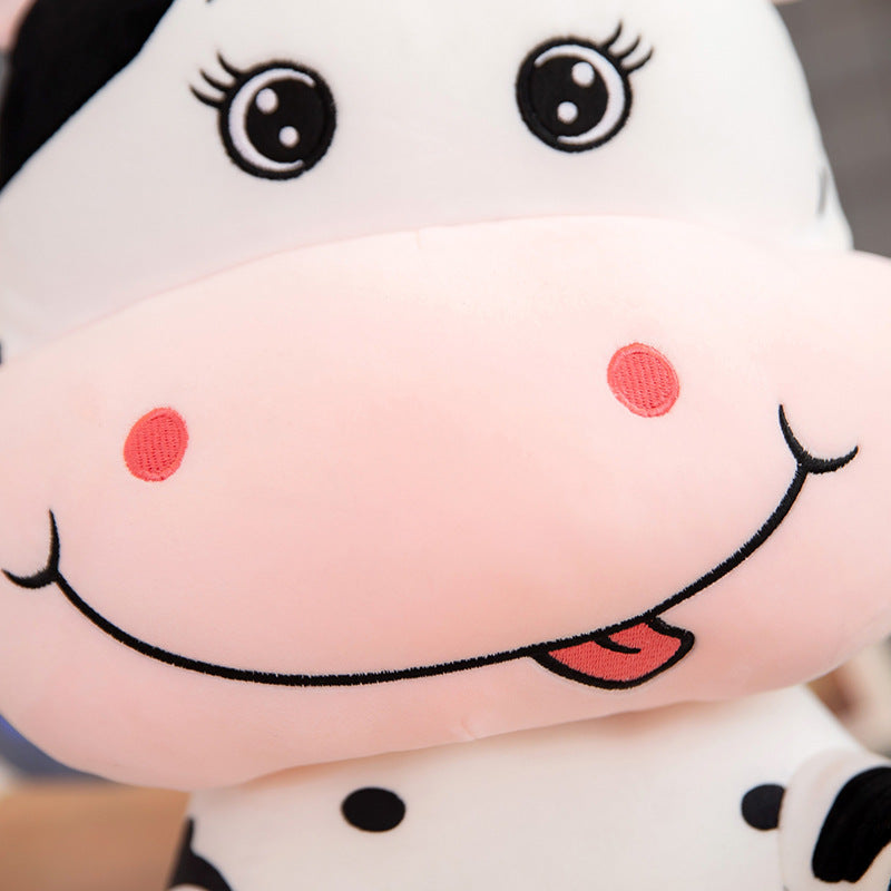 Squishy Milk Cow Plush Toy Stuffed Animals Doll