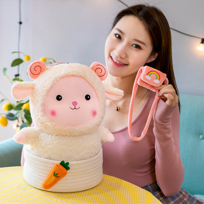 Cute Woolen Sheep Plush Toy
