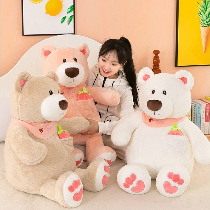 Strawberry Teddy Bear Stuffed Toys