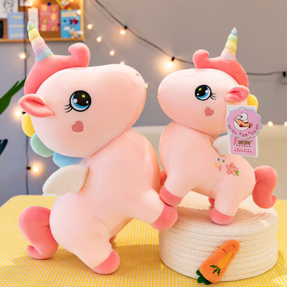 Sakura Pink Unicorn Plush Toy