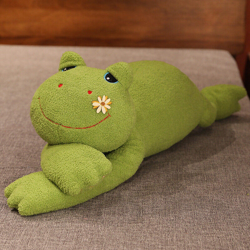 Lying Flat Frog Stuffed Toy