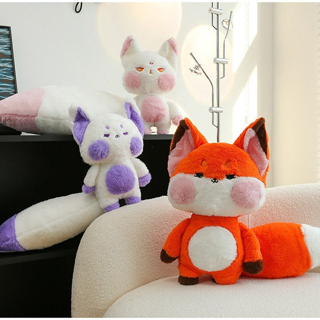 Big stuffed fox discount
