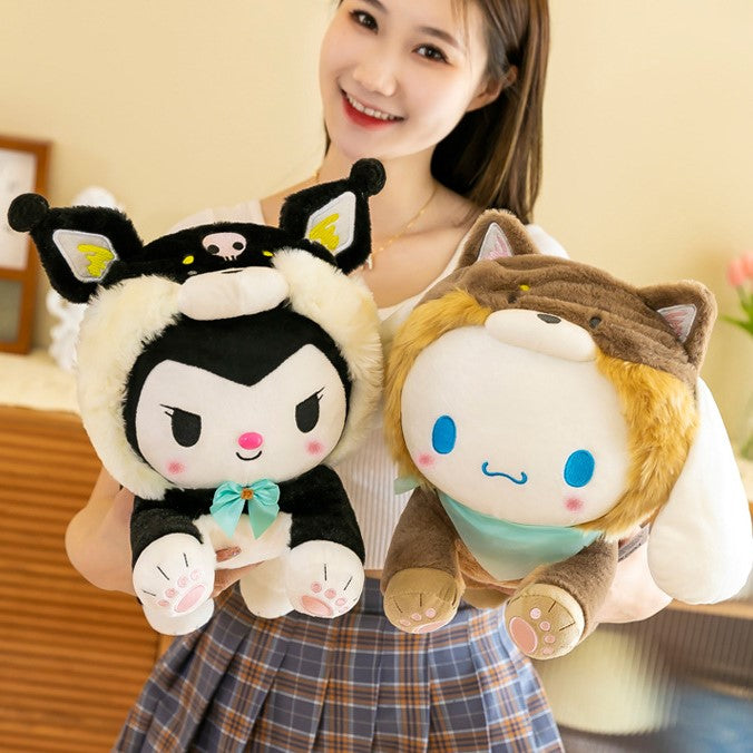 Undercover Anime Plush Collection: Melody, Kuromi and Cinnamoroll