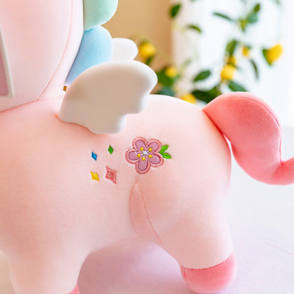 Sakura Pink Unicorn Plush Toy