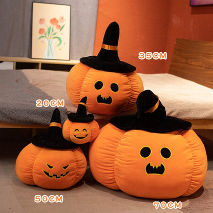 Halloween Pumpkin Soft Plush Cushion