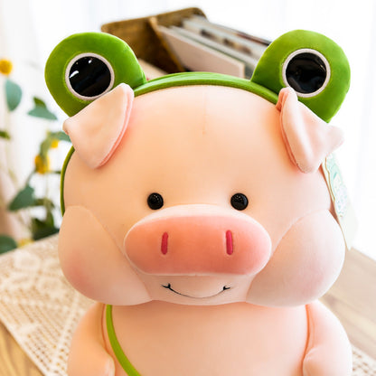 Go To School Pink Piggy Stuffed Toy