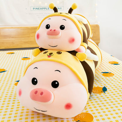 Undercover Pig In Bee Plush Toy