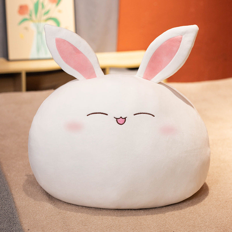 Rabbit Bun Stuffed Animal Plush Cushion