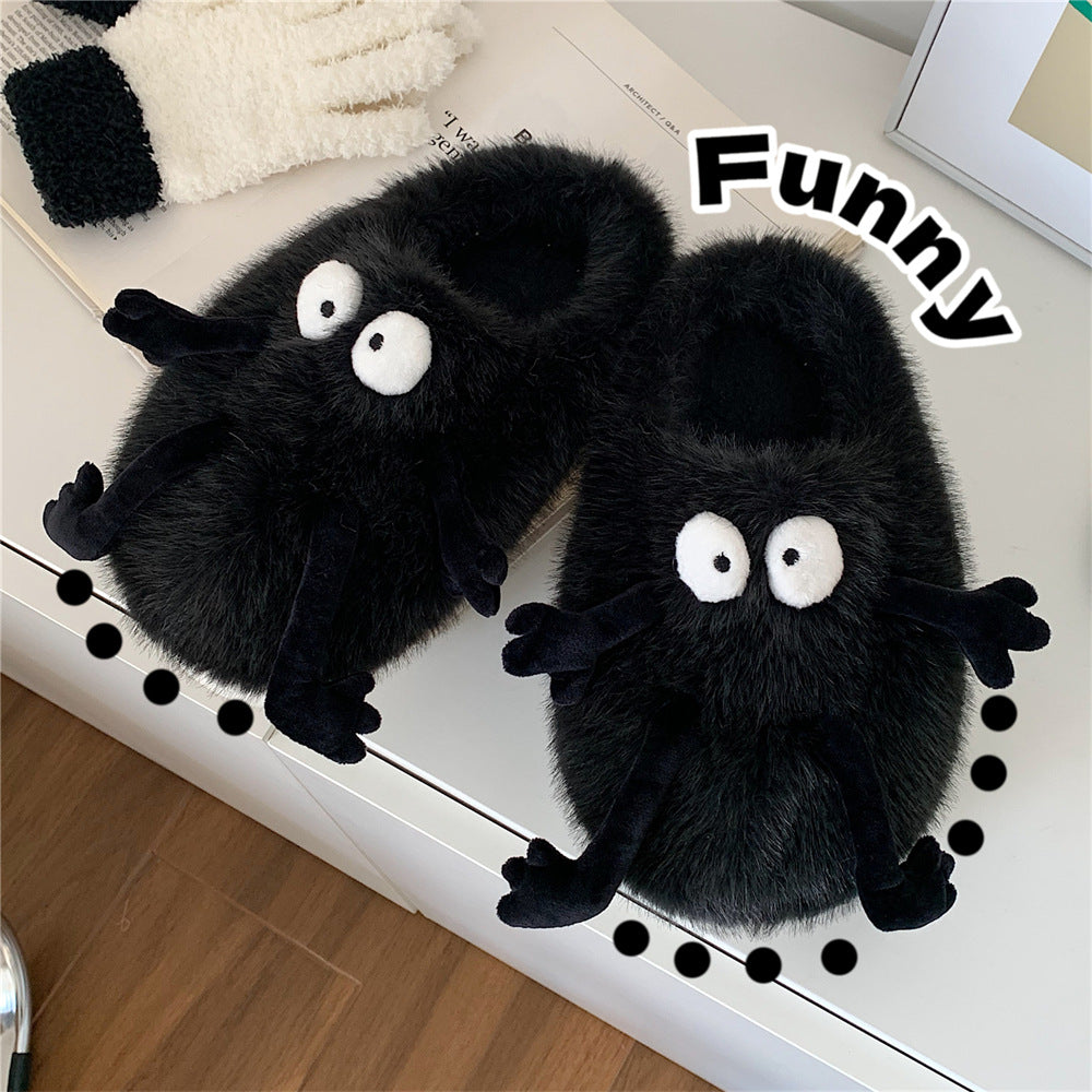 Cartoon slippers - Black