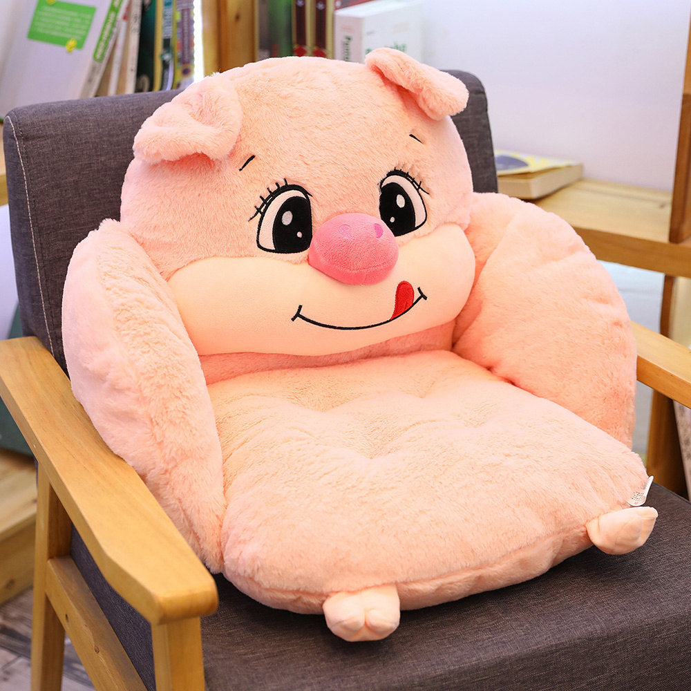 Animal Plush Seat Cushion - GEEKYGET